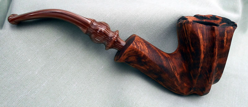 Nording Matte Brown Freehand pipe